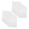 jojofuny 50pcs Clear Binder Sleeves Ring Photo Album Refill Inserts