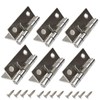 6Pcs 2.5" Spring Door Hinges, Heavy Duty Window Hinge 304