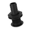 25mm Thru Hull Fitting Nylon Impact Resistance Leakproof Long Lasting