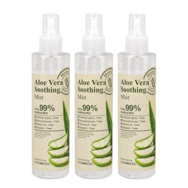 (3ea) Foodaholic Aloe Vera Soothing Mist 200ml / (3개)푸드어홀릭 알로에베라