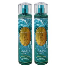 Bath and Body Work Limited Edition Princess Collection Ariel 2 Pack Fragrance Mist Bundle