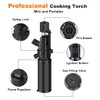 JETPRO Torch Lighter One-Hand Operation Kitchen Cooking Torch with Adjustable
