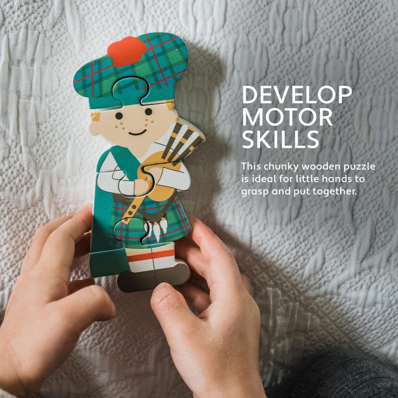 Orange Tree OTT06248 Wooden Puzzle, Multicolour