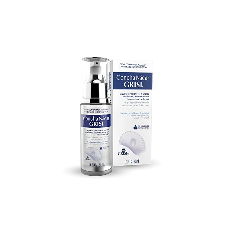 Concha Nácar GRISI Serum Facial, 30 ml, Recupera el tono