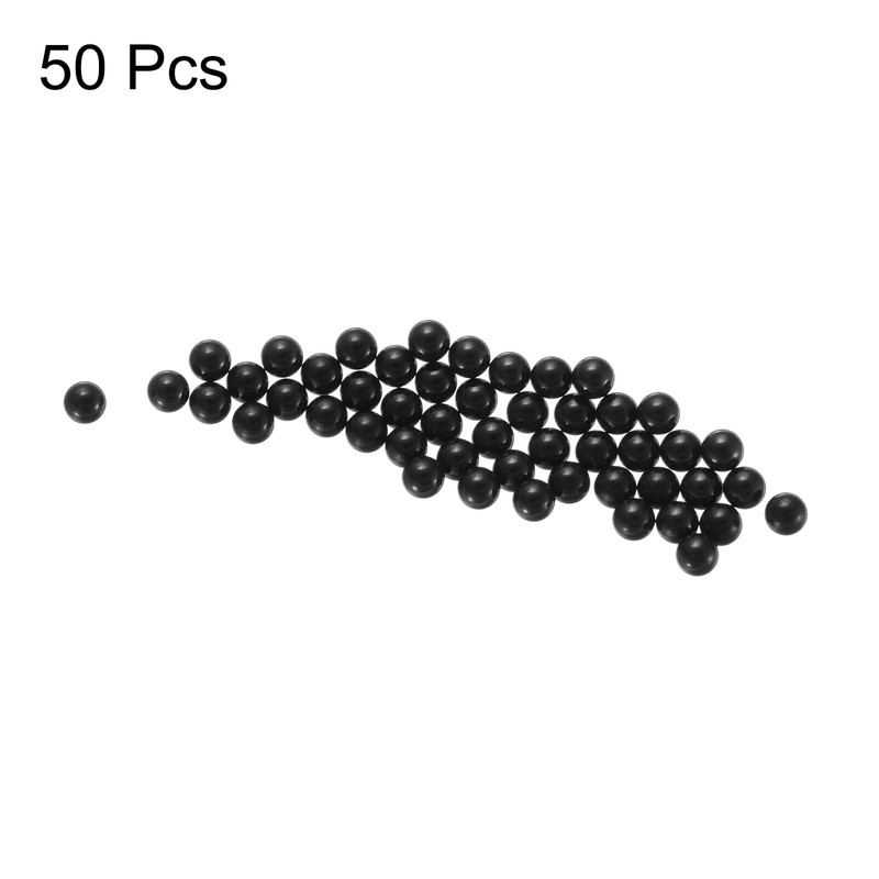 sourcing map 50pcs Ceramic Bearing Balls 2mm Si3N4 Silicon Nitride
