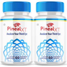 Pineal XT (2 Pack) Pineal XT, PinealXT Pineal Gland Support & Energy Pills (120 Capsules)
