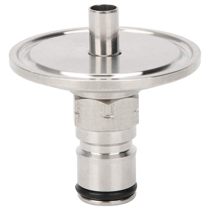 Gas Lock Post Adapter 1.5in Clamp to Ball Connector Brewing