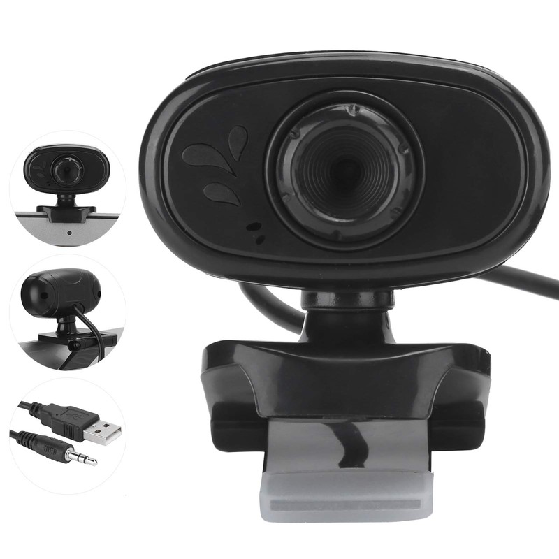 ciciglow USB Webcam with Microphone,Computer Camera PC Desktop High-Definition Image