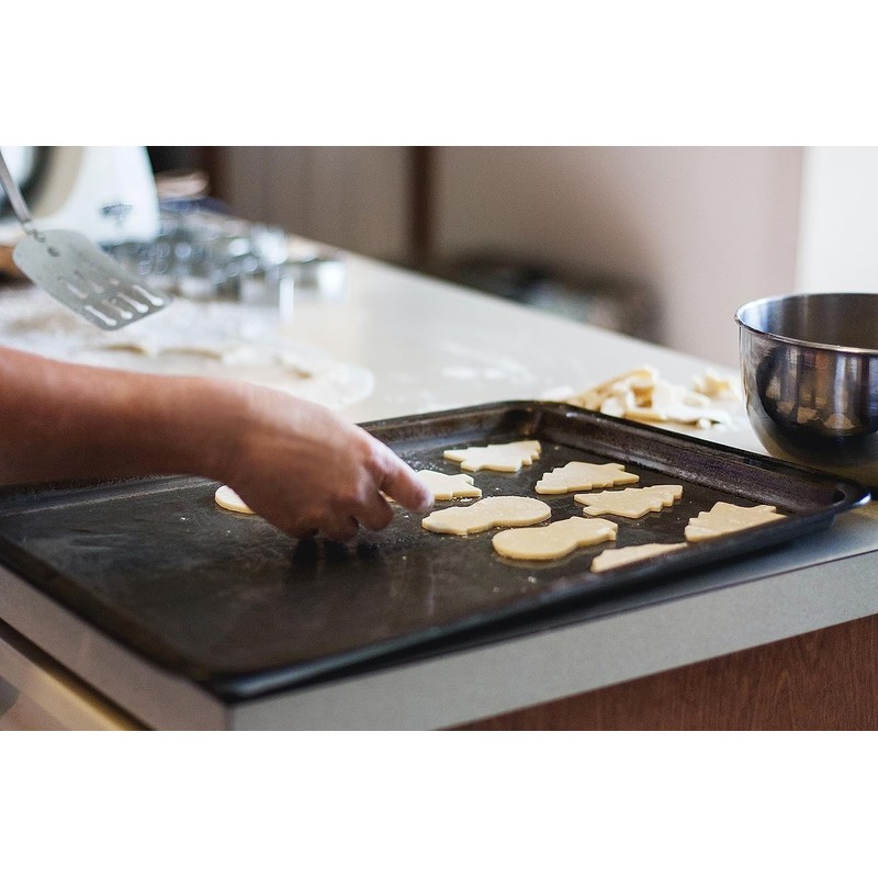 3-Pack Black Roasting and Baking Tray Set - Large Roaster