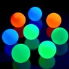 Skylety 8 Pieces Glow in The Dark Sticky Balls Elevated