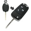 BROVACS Modified Upgraded Flip Key Shell Compatible with FORD 3