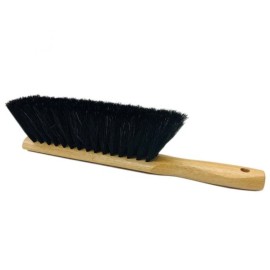 Magnolia 54 Counter Duster – Black Horsehair, Beaver-Tail Handle for Smooth Dust