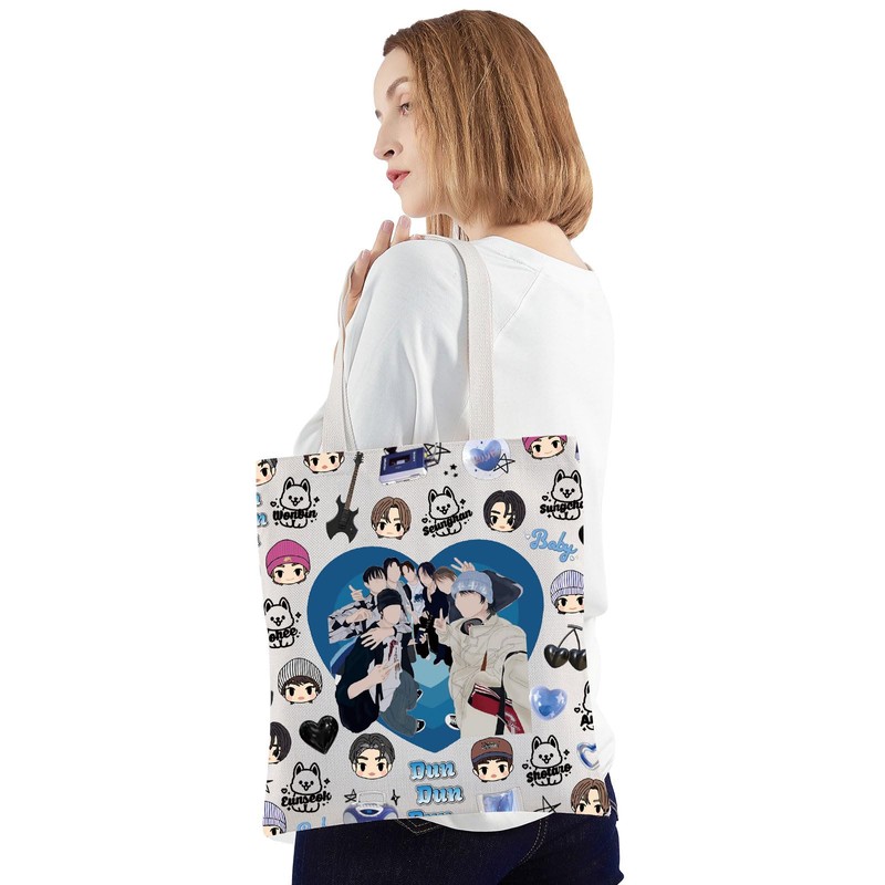 MYSOMY K-Pop Group Tote Bag K Pop Lover Gifts K-Pop
