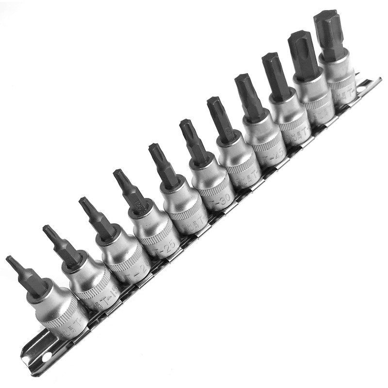 Alkan Socket Spanner Inserts 3/8 Inch Drive T-Profile Socket Bit