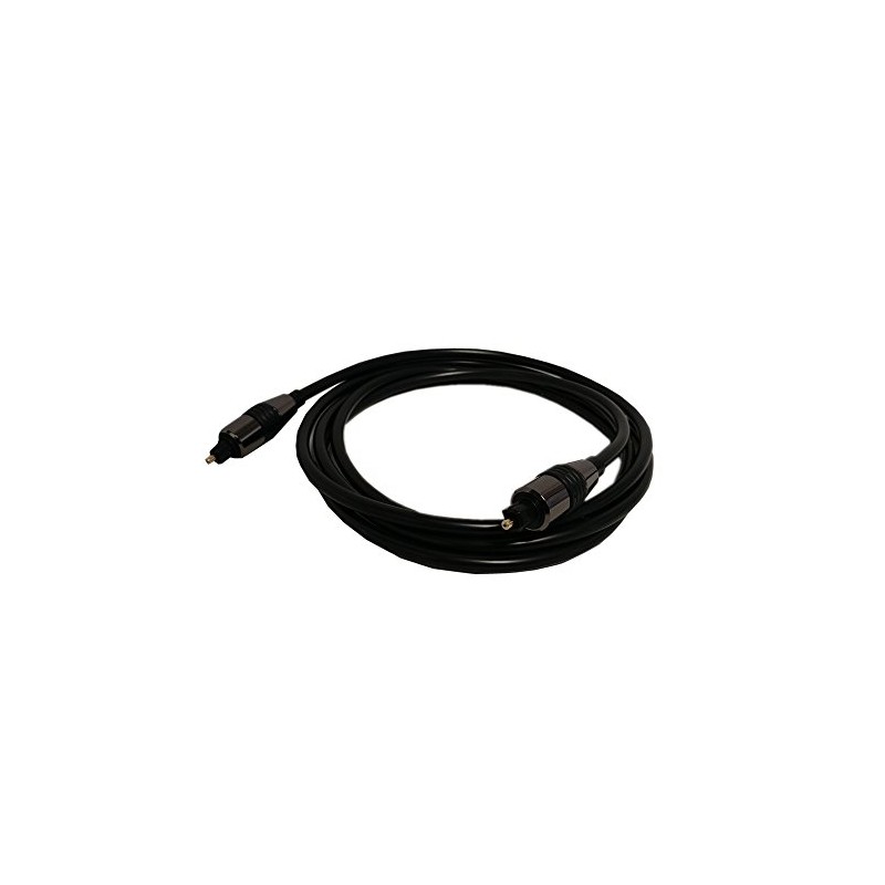 25ft Toslink Male to Male Cable - Black