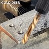 GOLD DEER 13 Pcs Tap Drill Set for Drill Taps,
