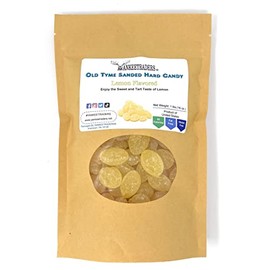 Yankee Traders Old Tyme Sanded Hard Candy, Lemon, 1 Pound