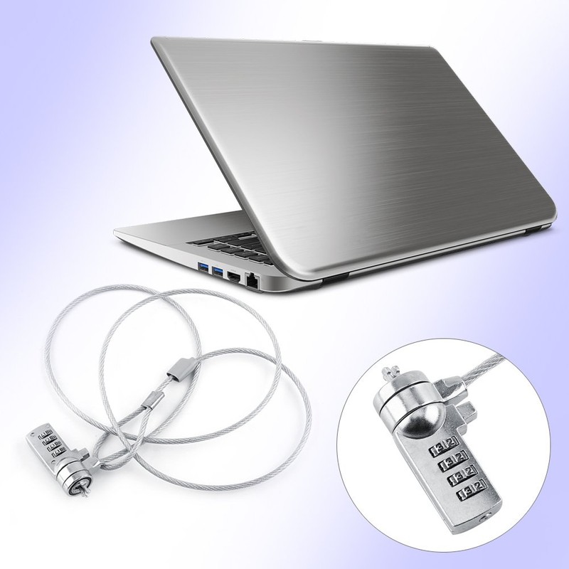 Security Lock, Computer Security Wire Lock, Password Lock, Cable Chain,