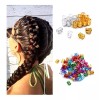100 Anillos Adorno Trenzas Africanas Y Extensiones Cabello