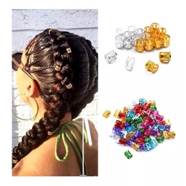 100 Anillos Adorno Trenzas Africanas Y Extensiones Cabello