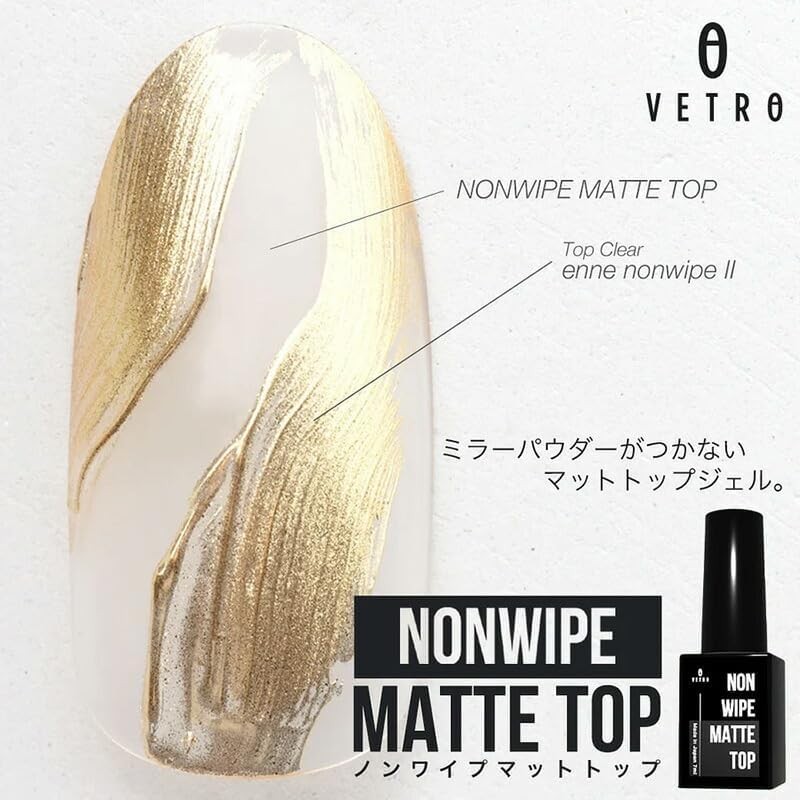 Betro VETRO Non-Wiping Mat Top 0.2 fl oz (7 ml)