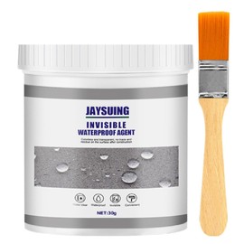10.6 OZ (300g) Transparent Waterproof Coating,Super Strong Waterproof Anti-Leakage Agent,Waterproof Insulating Sealant,Invisible Waterproof Agent Roofs,Walls, Garden,Bathroom,Kitchen Indoor (1)