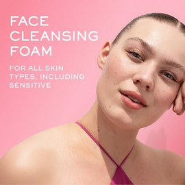 Nuxe Espuma Limpiadora Facial Ligera Very Rose Con Glicerina Y Agua De Rosas Para Piel Sensible Rostro Y Ojos, 148 Ml (5 Onzas Líquidas)              