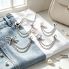 8 Pcs Magnetic Clothing Clips, Multi Function No Pin Hem