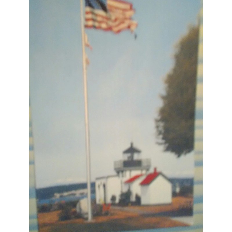 the pacific northwest BEAUTIFUL PHOTO POST CARD POINT NO POINT