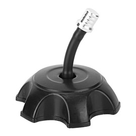 Racing Petrol Fuel Cap Universal Dirt Pit Bike ATV Plastic Fuel Tank Cap with Bleed Valve Vent Hose Hose (Silver)