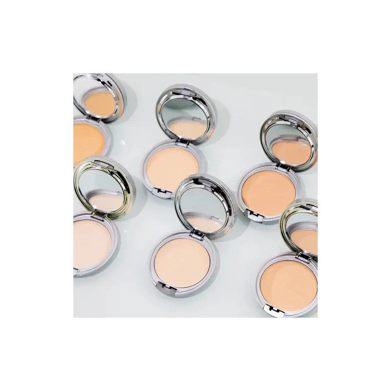 Italia Deluxe Silver Polvo Compacto Natural 1 Pz 12 Tonos