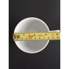 Sant' Andrea Botticelli by1880 Hospitality 9oz Stackable Bright White Coffee Cup