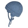 Sterntaler Unisex Ocs Melange Beanie Hat, Ink bl. Melange