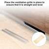 2-Pack Door Vents for Interior Doors, 8 x 3 Inch/