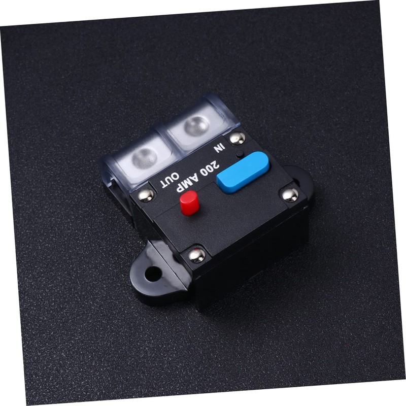 ABOOFAN Breaker for Auto Resettable Fuse with Manual Reset Button