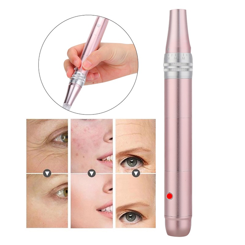 Electric Micro Needle Pen Anti-Aging Skin Repairing Spot Removing Beauty
