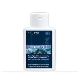2 in 1 250ml XL Reinigungsgel, Bartshampoo & Duschgel für Männer mit Aloe-Vera. Reinigt und pflegt den Bart. Beruhigt den Juckreiz und vermindert Bartschuppen - von Vilate