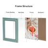Tamolus 4x6 Double Hinged Picture Frame Folding Photo Frame Vertical