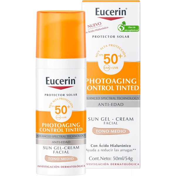 Eucerin Sun CC Cream FPS 50+ – Tono Medio Protección