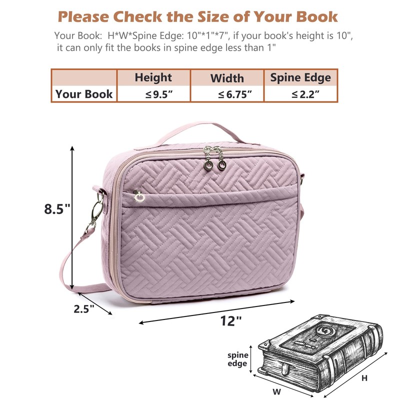 IMAGINING Bible Cover for Women - Stylish Large Bible Covers