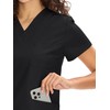 COZYFIT Scrub V-Neck Tops for Women, Soft Stretch Women's Tops
