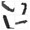 Camera Flash L-Bracket, Dual Hot Shoes Holder Mount Adapter DV