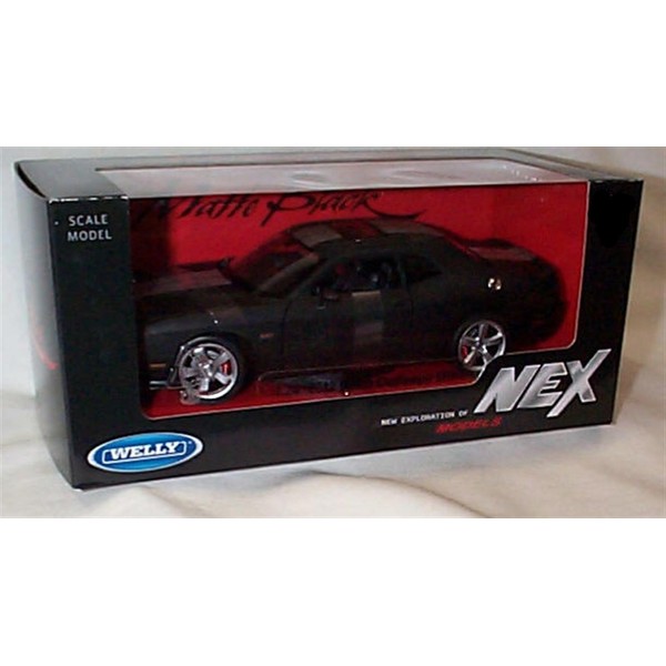 Welly nex models Dodge Challenger SRT 2012 Matt Black with