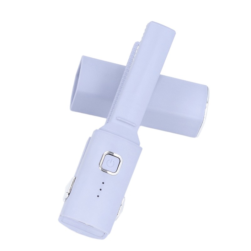 Mini Hair Straightener Portable Straight Curly Hair Flat Iron Rechargeable