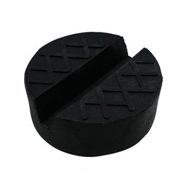 Namvo 1 Pcs Car Jack Pad Non-Slip Rubber Pads Slotted Trolley Jacking Rubber Blocks Cars Repair Accessories Universal Floor Jack Pad