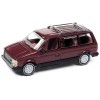Auto World's 1/64 Scale DCD 1985 Dodge Caravan Van Crimson