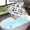 Anlige Bathtub Drain Stopper, Pop Up Tub Stopper with Drain