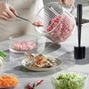 2pcs Nylon Meat Chopper,Multifunctional Ground Masher,Hamburger Chopper Utensil, Potato Masher