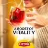 Lipton Black Tea Bags, Hot or Iced High Caffeine Tea,