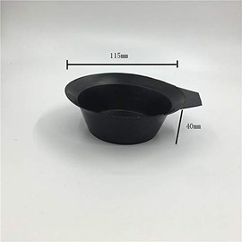 6 Pieces Hair Color Bowl Hair Dye Bowl Hair Color Mixing Bowls Plastic Color Mixing Tint Bowls Hair Dyeing Coloring DIY Oil Treatments Tools for Salon